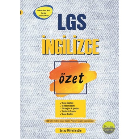 8.Sınıf İngilizce Özet Liselere Hazırlık
