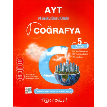 Eksen Yayınları AYT Coğrafya Fasikül Soru Kitabı