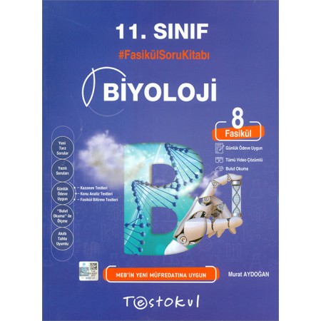 Eksen Yayınları 11. Sınıf Biyoloji Fasikül Soru Kitabı