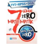 Evrensel İletişim Yayınevi TYT KPSS DGS Yeni Nesil ZERO Matematik 