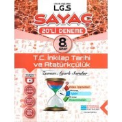 Evrensel İletişim Yayınları 8. Sınıf LGS Sayaç T.C. İnkılap Tarihi ve Atatürkçülük 20`li Deneme