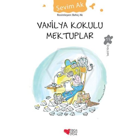 Can Yayınları Vanilya Kokulu Mektuplar Sevim Ak