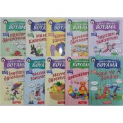 Eğitici Öğretici Boyama Kitabı Gönül Yayıncılık