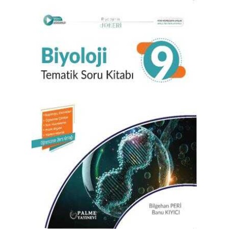 Palme Yayınları 9. Sınıf Biyoloji Soru Kitabı Tematik