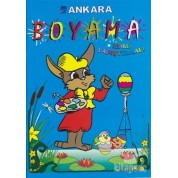Ankara Yıldırım Dağıtım Stickerli Kalın Boyama - Mavi