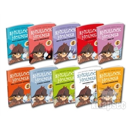 Biom Yayınları Çocuklar İçin Sherlock Holmes Seti (10 Kitap Takım) 