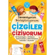 Bıcırık Yayınları Çizgiler Çiziyorum - Tamamlıyorum Birleştiriyorum ( Okul Öncesi )