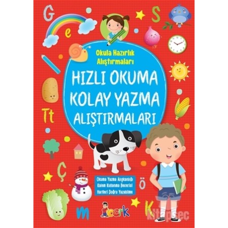 Bıcırık Yayınları Hızlı Okuma Kolay Yazma Alıştırmaları (okul Öncesi)