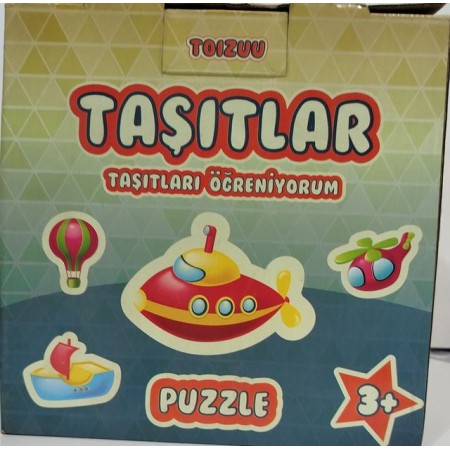 Toızuu Puzzle Taşıtları Öğreniyorum