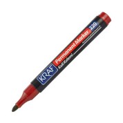 Kraf Koli Kalemi Permanent Markör Yuvarlak Uç 220 Kırmızı Kraf Koli Kalemi Permanent Markör Yuvarlak Uç 220 Kırmızı