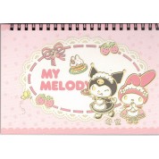 Sanrio Kuromi My Melody Notebook SL-03006