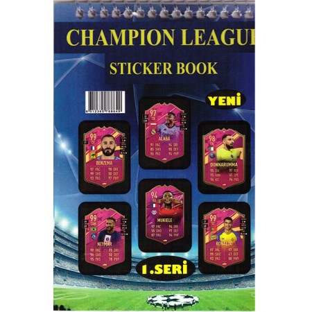 Erl Sticker Book Defteri Futbol