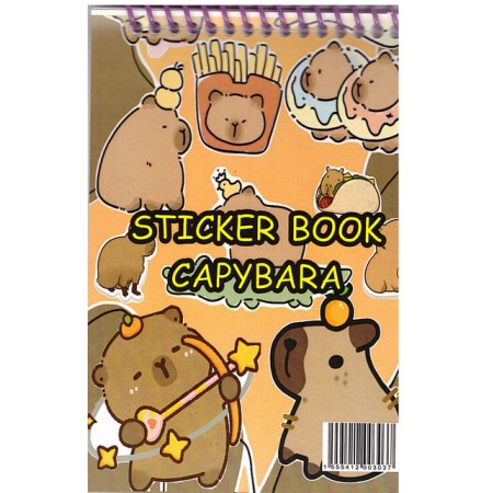  Erl Sticker Book Defteri Capybara