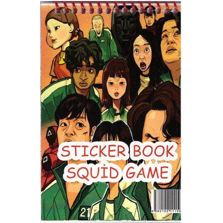 Erl Sticker Book Defteri Squid Game
