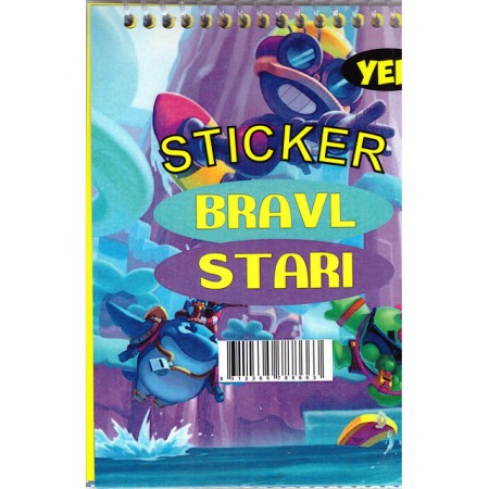  Erl Sticker DefterBravl Starı