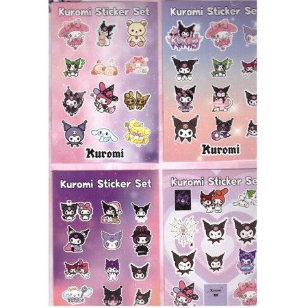 Kuromi Sticker Kartelada