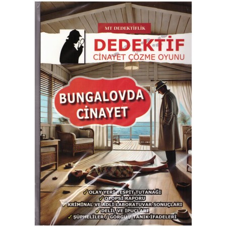 MT Dedektif Çözme Oyunu Bungalovda Cinayet