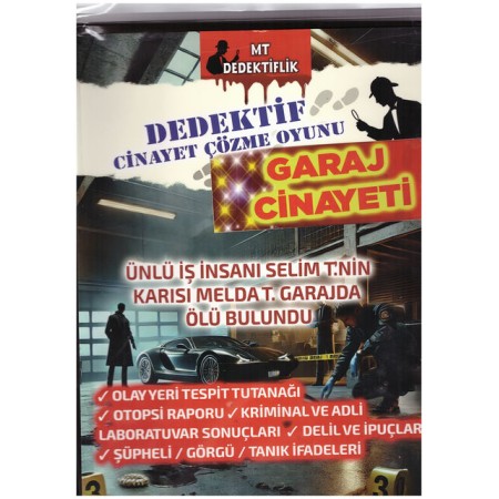 MT Dedektif Çözme Oyunu Garaj Cinayeti