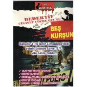 MT Dedektif Çözme Oyunu Beş Kurşun