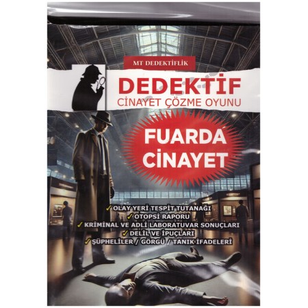 MT Dedektif Çözme Oyunu Fuarda Cinayet