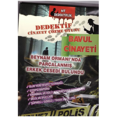 MT Dedektif Çözme Oyunu Bavul Cinayeti