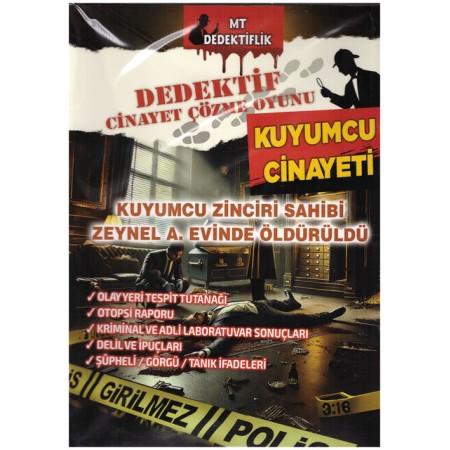 MT Dedektif Çözme Oyunu Kuyumcu Cinayeti