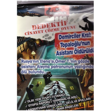 MT Dedektif Çözme Oyunu Demirciler Kralı