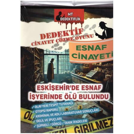 MT Dedektif Çözme Oyunu Esnaf Cinayeti