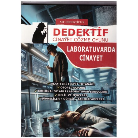 MT Dedektif Çözme Oyunu Labotatuvarda Cinayet