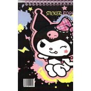 Kuromi ve Arkadaşları Sticker Defteri - 8 Sayfa