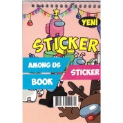 Pokemon Temalı Sticker Etiket Defteri