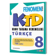 Kurmay Yayınları 8. Sınıf Fenomen Türkçe 40 lı Konu Denemeleri