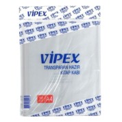 Vipex Hazır Kitap Kabı Şeffaf 10'lu