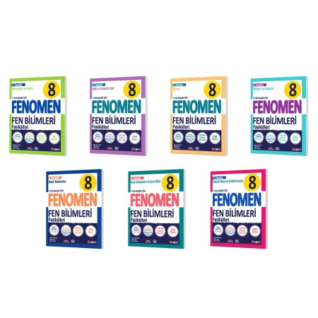 Fenomen Okul 8. Sınıf Fenomen Fen Bilimleri Fasikül Seti
