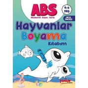 Pinokyo Abs Hayvanlar Boyama Kitabım 4 - 6 Yaş