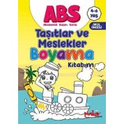 Pinokyo Abs Taşıtlar Ve Meslekler Boyama Kitabım 4 - 6 Yaş