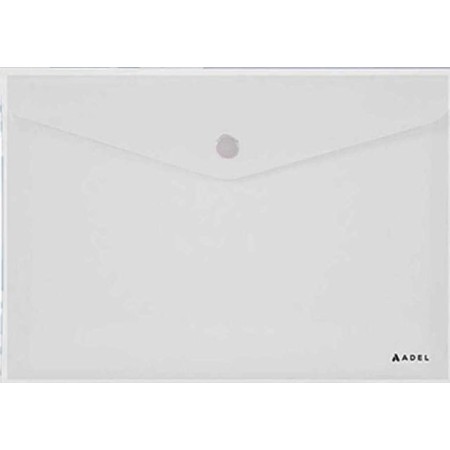 Adel A4 Çıtçıtlı Zarf Dosya Şeffaf