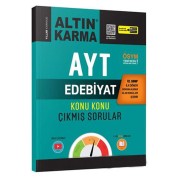 Altın Karma AYT 12. Sınıf 1. Dönem Edebiyat Konu Konu Çıkmış Sorular