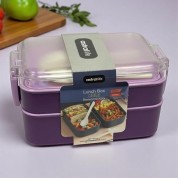 Astral Life Lunch Box Beslenme Kabı Seti İki Katlı