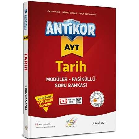 Antikor Yayınları AYT Tarih Soru Bankası