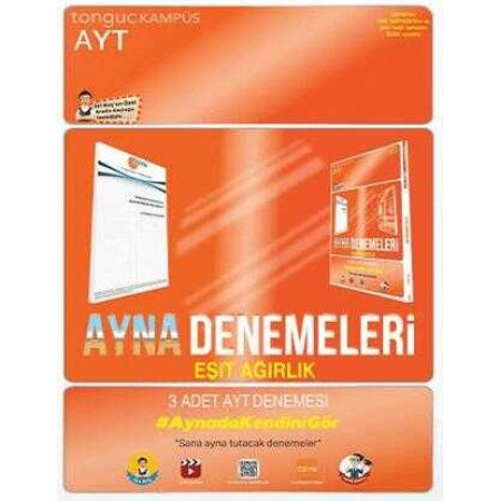 AYT Eşit Ağırlık Ayna Denemeleri Gri Koç Yayınları