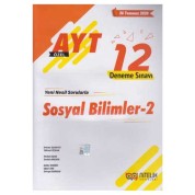 Nitelik Yayınları AYT Sosyal Bilimler 2 Özel 12 Deneme Sınavı