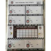 Bjk Okul Etiketi Ders Programlı