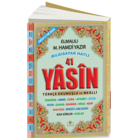41 Yasin Türkçe Okunuşlu Ve Mealli (sesli) Çanta Boy