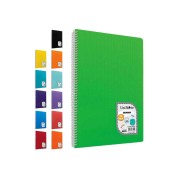 Çınar Colormaxi Spiralli Defter Plastik Kapak A5 72 YP Kareli 72/4