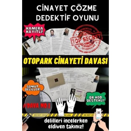 Otopark'Ta Cinayet - Dedektif Cinayet Çözme Oyunu