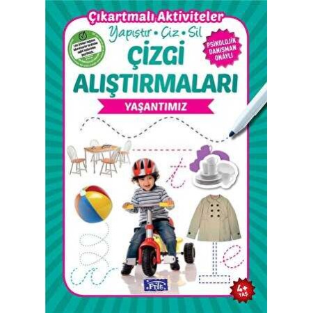 Çizgi Alıştırmaları - Yaşantımız Parıltı Yayınları