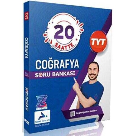 Paraf Yayınları Z Takımı TYT Coğrafya 20 Saatte Soru Bankası