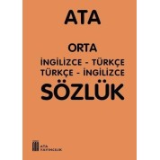 Ata Yayıncılık Orta İngilizce Sözlük Plastik Kapak