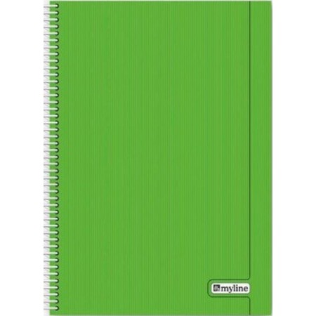 Defne Nova A4 Spiralli Pp Kapak Defter 72 Yaprak Çizgili